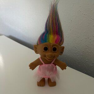 Vintage Ballerina Troll Doll